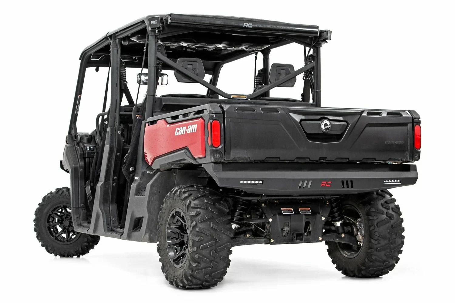Fits Multiple Makes(Can-Am_Polaris) Bumper Rear 6_ Black Slimline LED Pair 93059